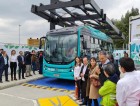 哥倫比亞第一輛綠色氫能巴士正式亮相