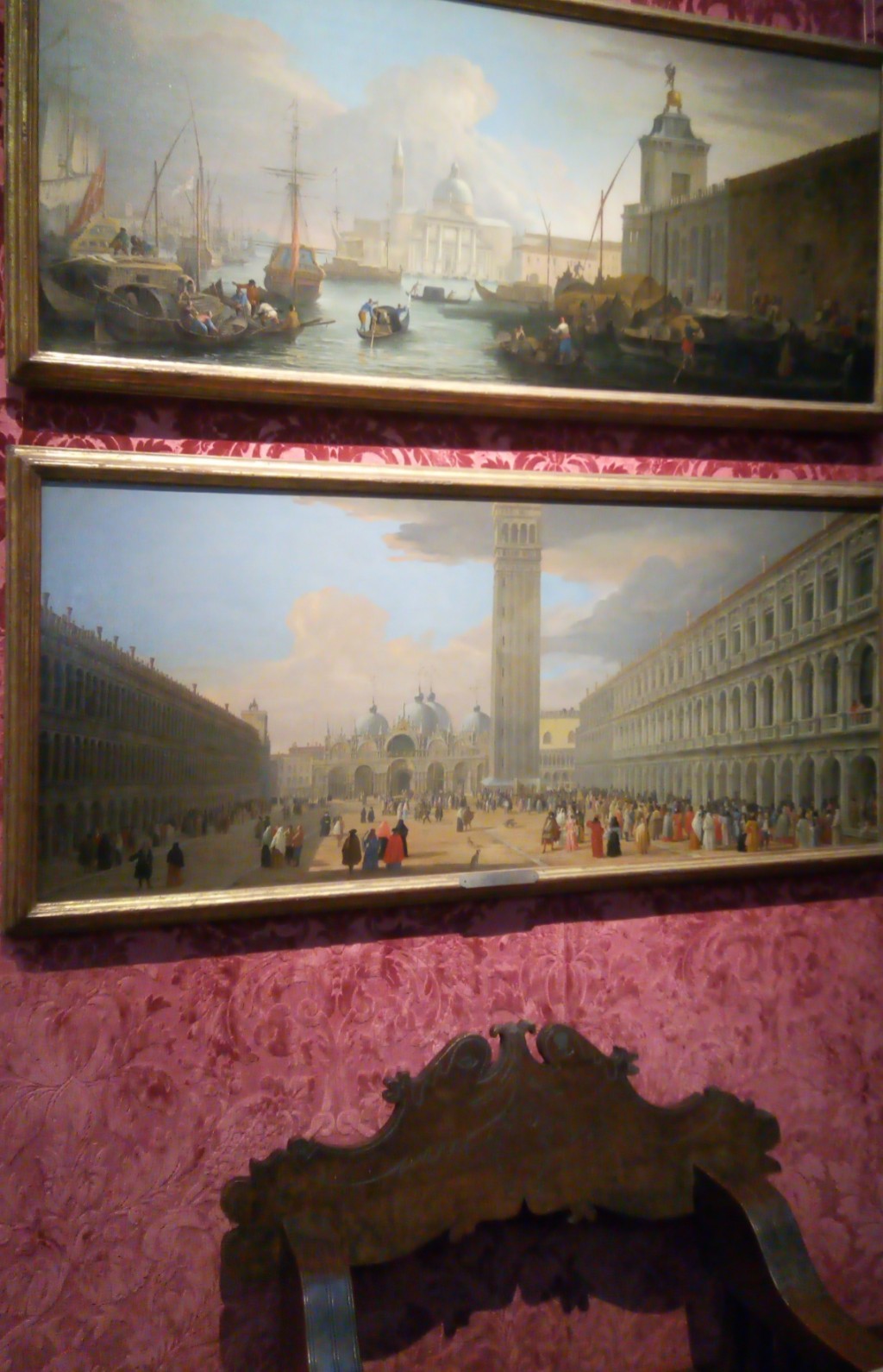 两幅1709年的意大利油画