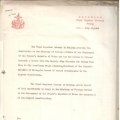 尼泊尔国王致李先念和金日成的信件和电函